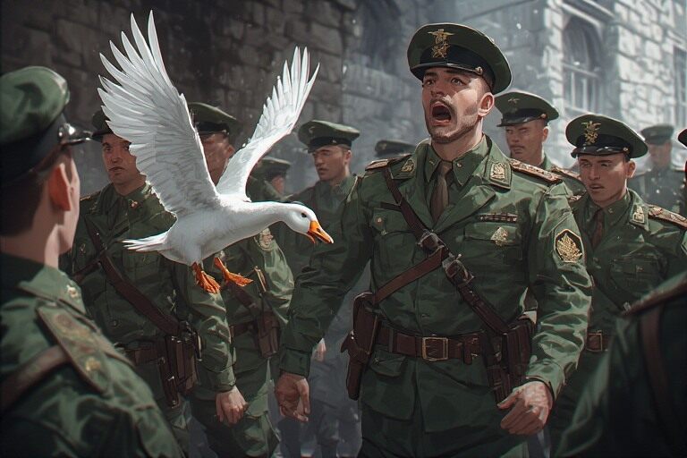 Operation: Goose Interruption goosemilitary(1)