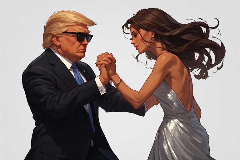 The Dance Floor Didn't Know What Hit It donaldtrump