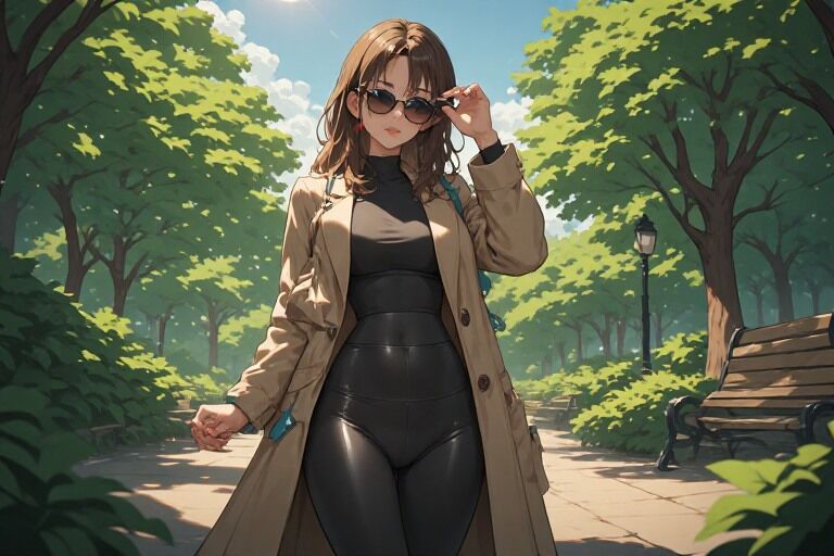 A Pleasant Park Walk with Yo parkwalk(1)